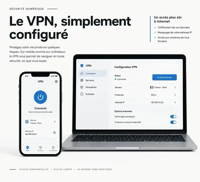 Configuration d'un VPN sur différents appareils