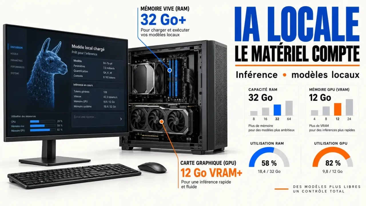 Configuration matérielle pour installer l'intelligence artificielle en local